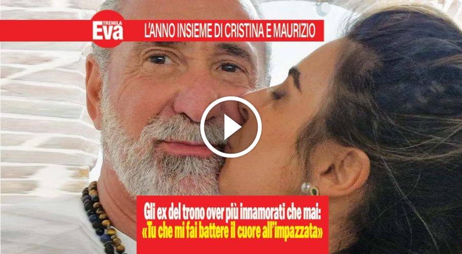 Cristina Castiglione e Maurizio, un anno d'amore dopo U&D