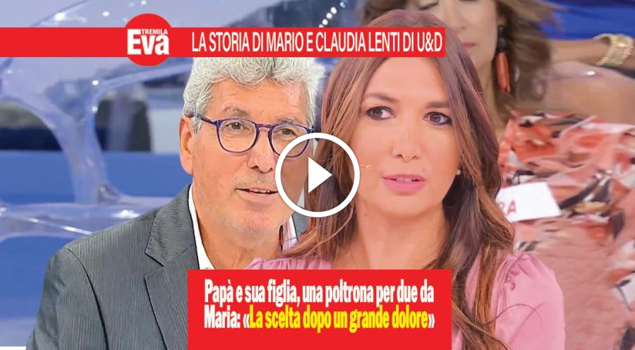 Mario Lenti a U&D cerca l'amore che non ha trovato la figlia