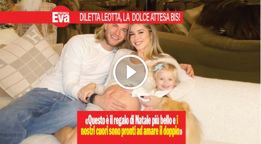 Diletta Leotta aspetta il secondo figlio, gioia in famiglia