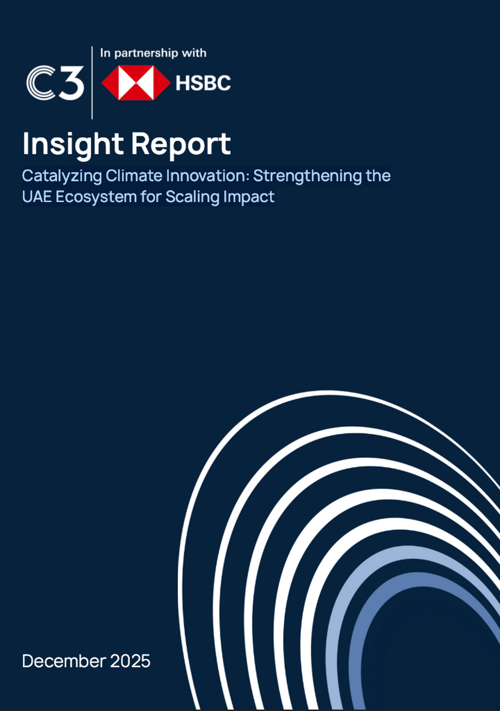 Catalyzing Climate Innovation: Strengthening the UAE Ecosystem for Scaling Impact