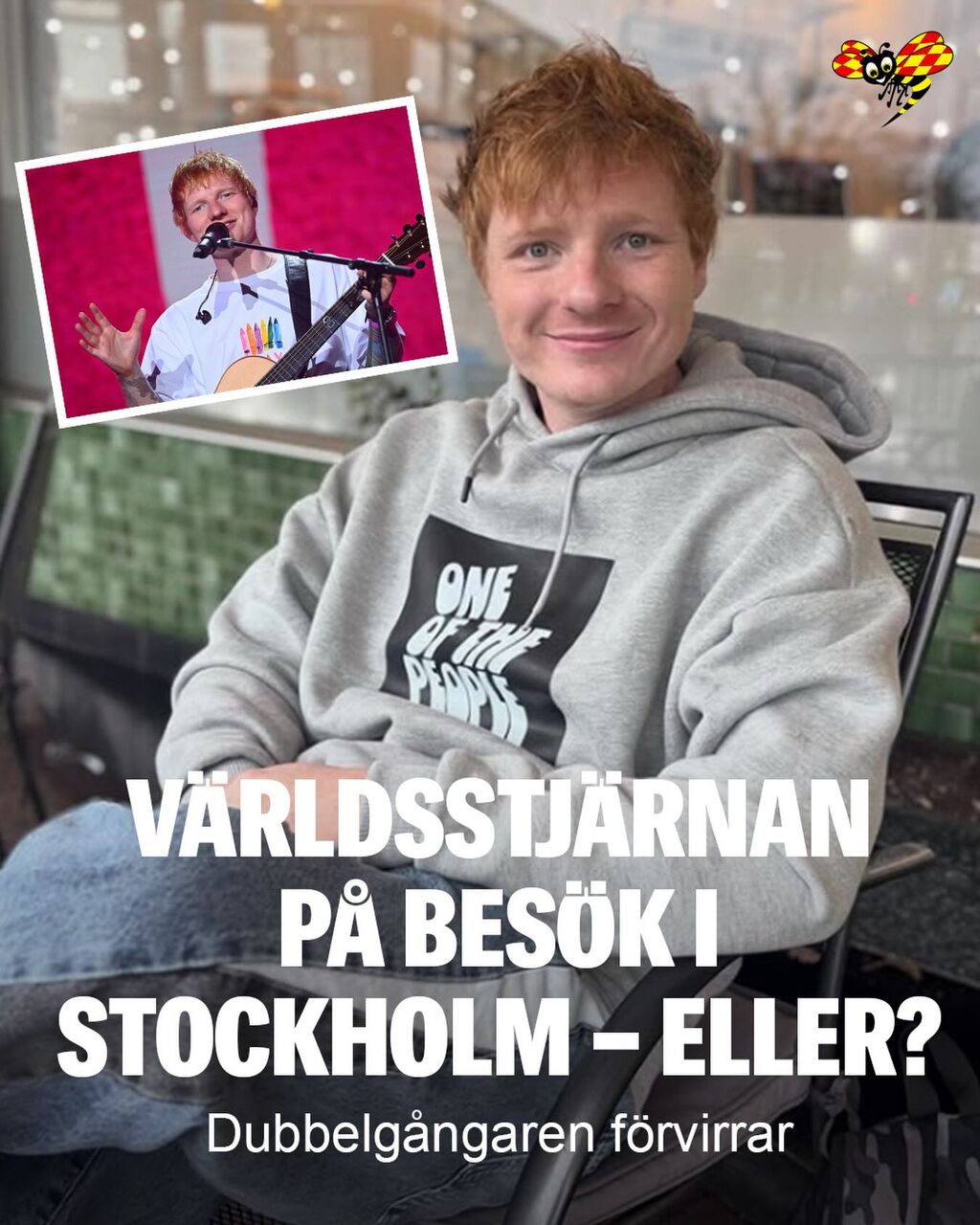 Ty Jones &auml;r Ed Sheerans dubbelg&aring;ngare