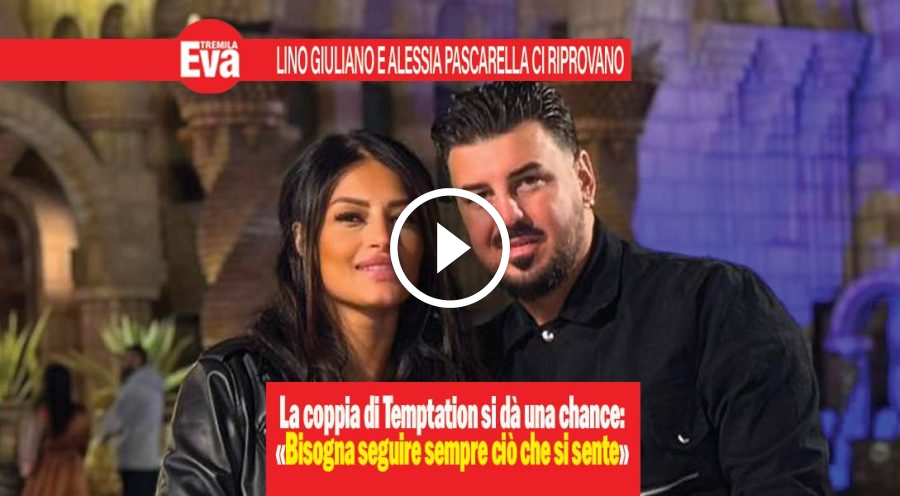 Lino Giuliano e Alessia Pascarella sono tornati insieme