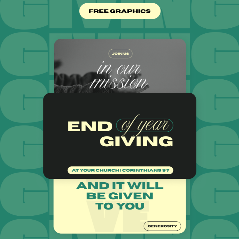 [FREE] Church giving graphics