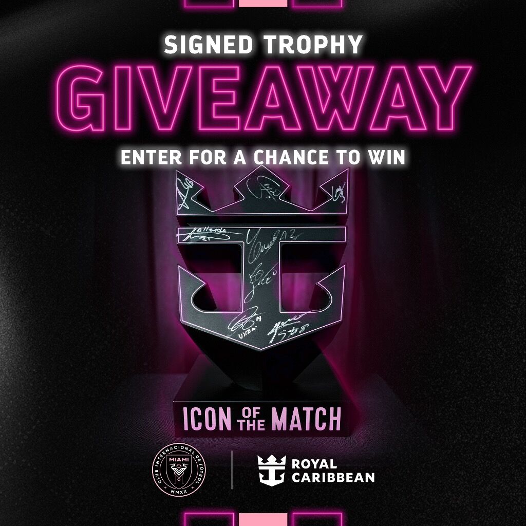  ICON OF THE MATCH GIVEAWAY