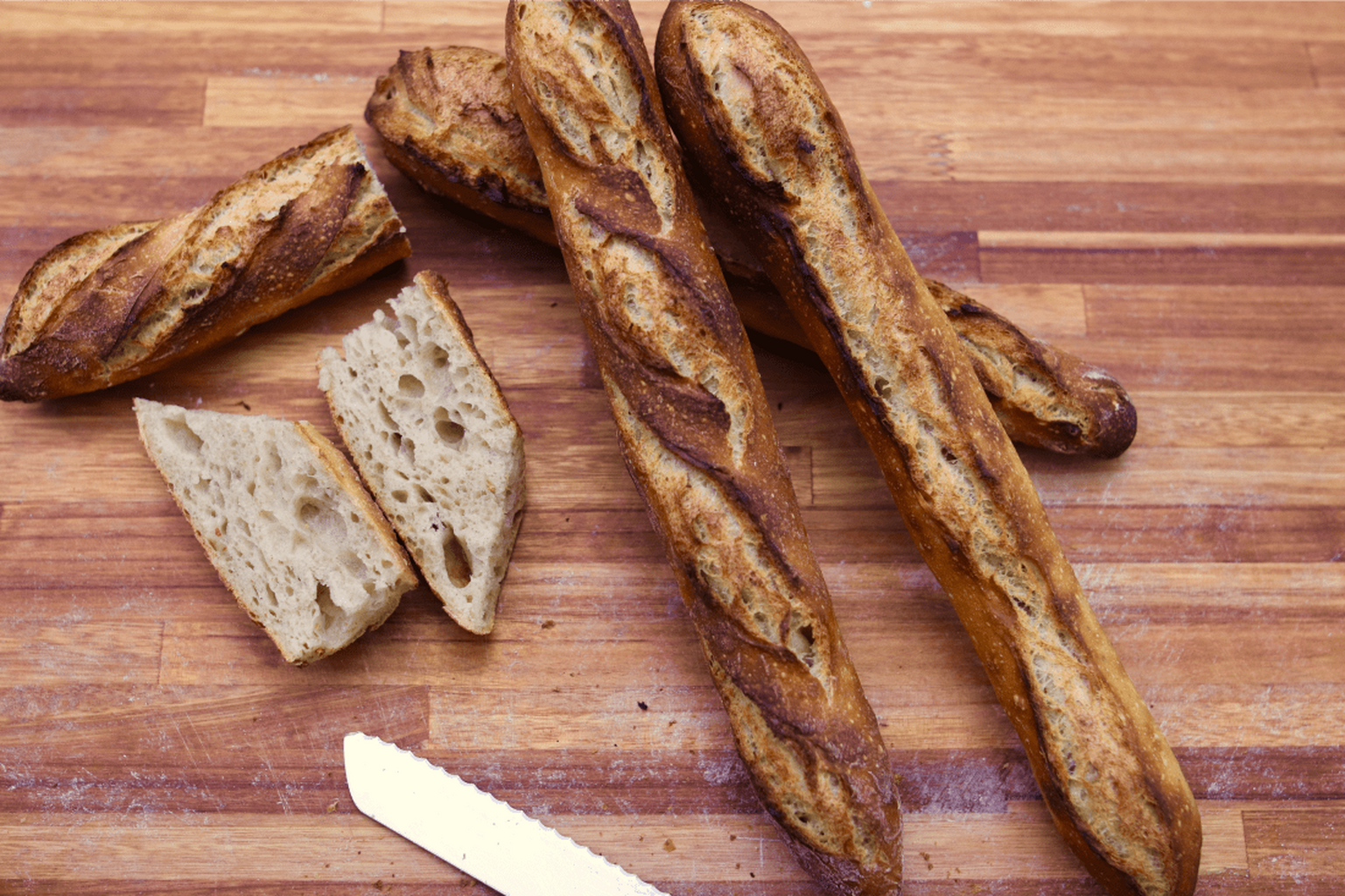 Comment faire Baguette maison au levain