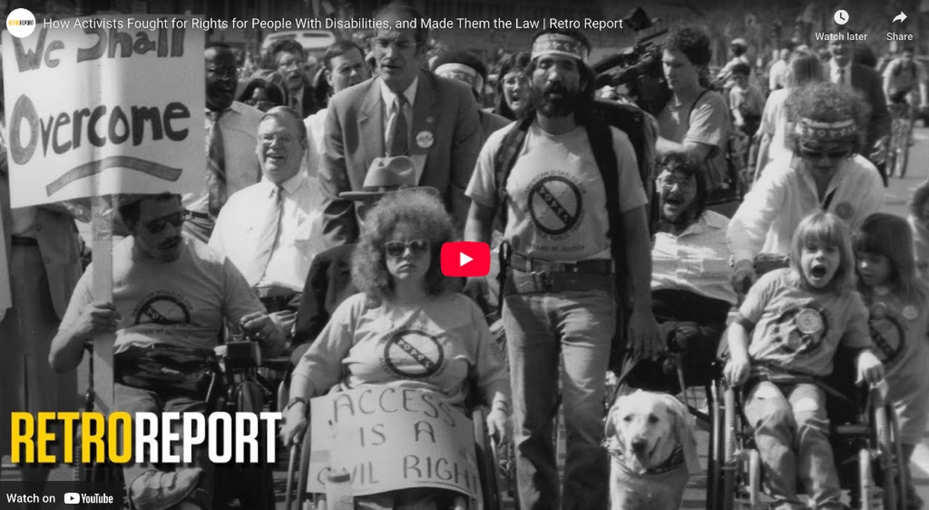 How Activists Fought for Rights for People With Disabilities, and Made Them the Law - Retro Report