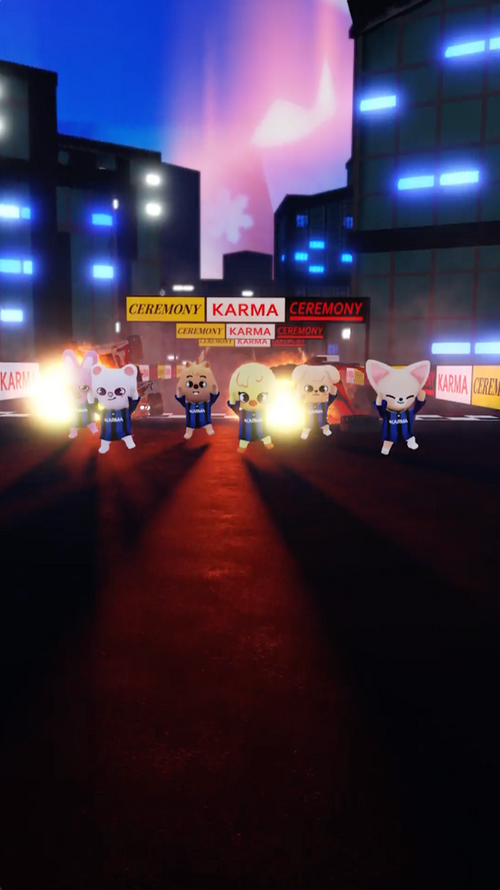 Stray Kids at the Block