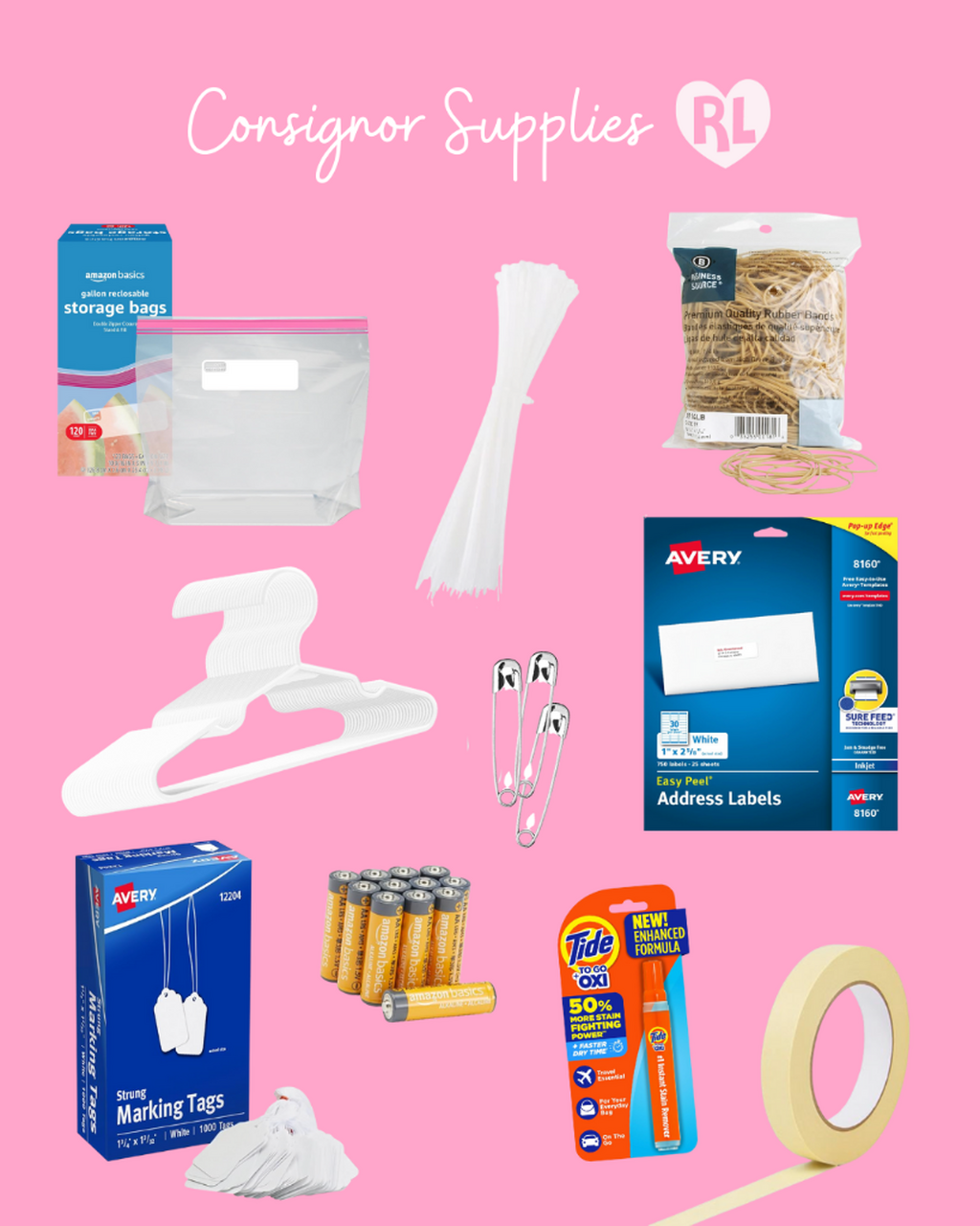 Consignor Supplies