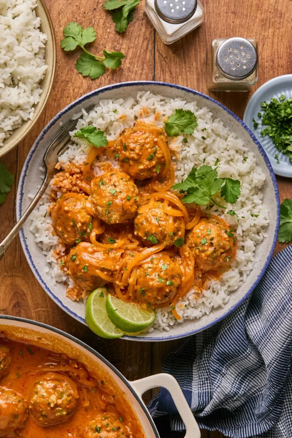 Red Thai curry meatballs 