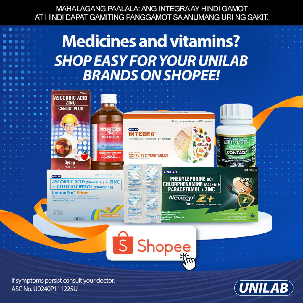 Shop for Unilab products on Shopee!