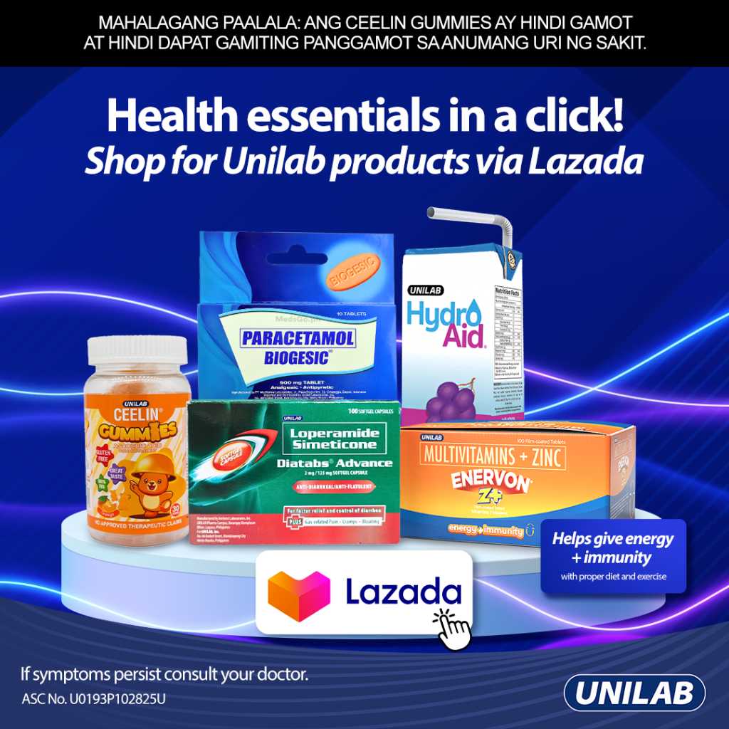 Shop for Unilab products on Lazada!