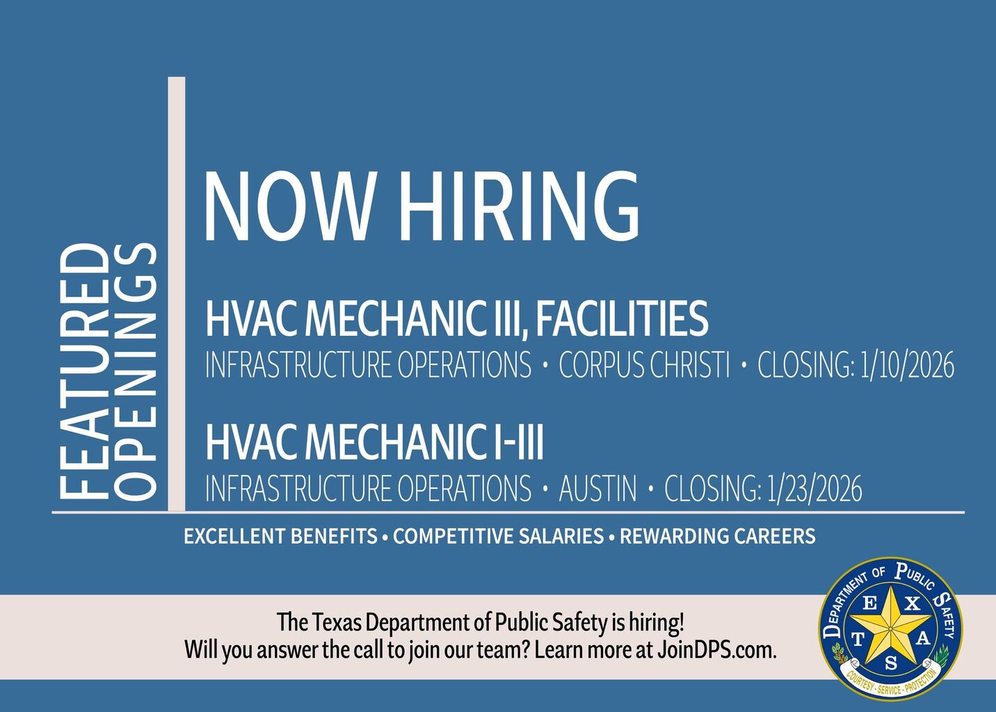 Texas Department of Public Safety Careers