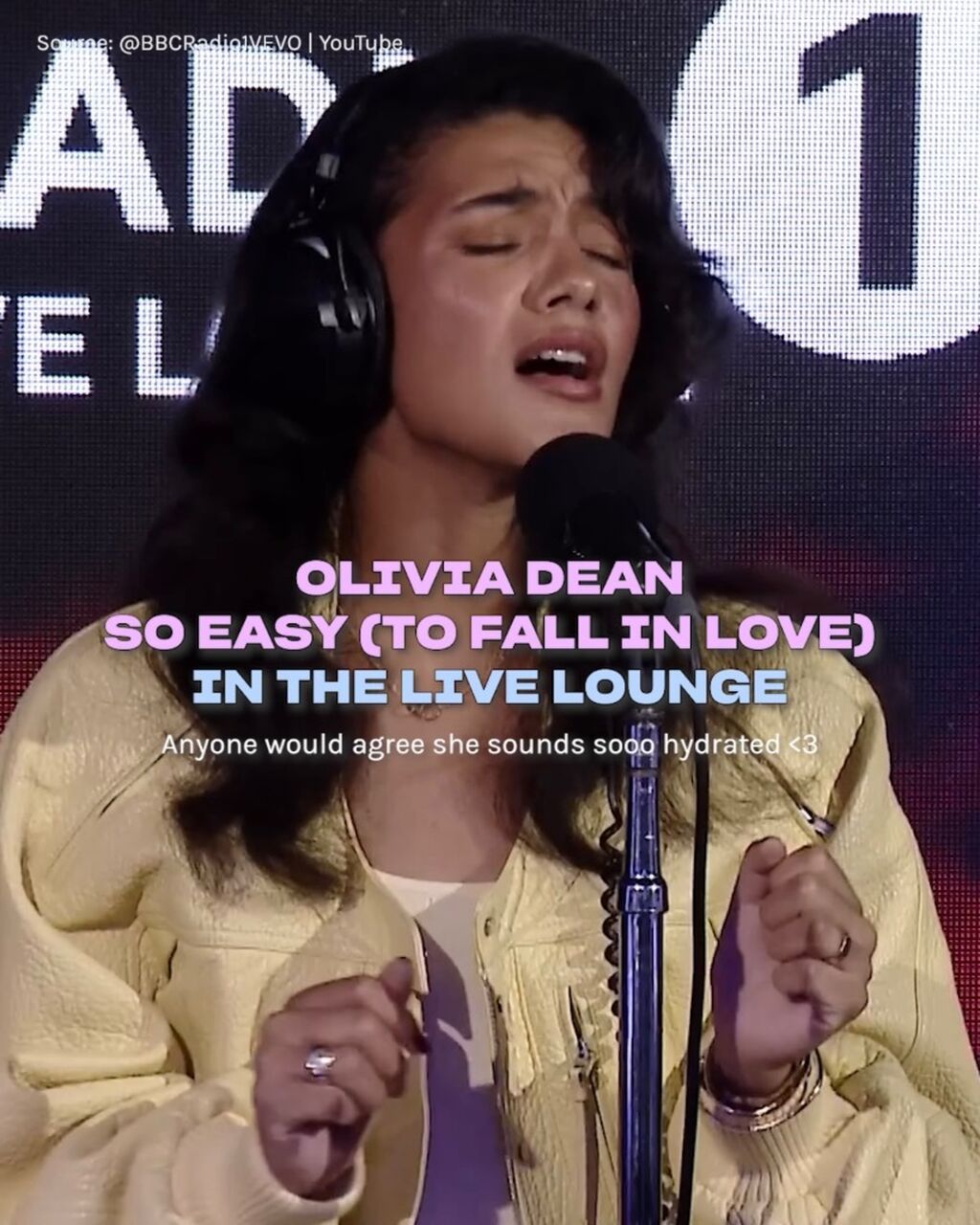 LISTEN TO OLIVIA DEAN&rsquo;S &lsquo;SO EASY TO FALL IN LOVE&rsquo; HERE