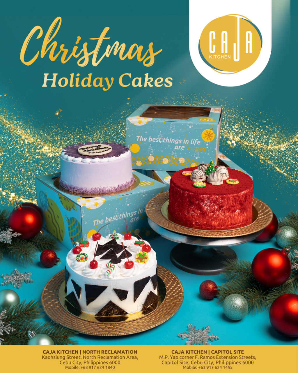Caja Kitchen Cebu&rsquo;s Holiday Delights: Sweet Treats to Celebrate the Season Press Release - December 18, 2025