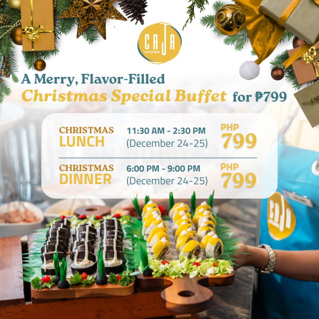 Caja Kitchen Cebu&rsquo;s Christmas Buffet Special: A Holiday Feast to Remember