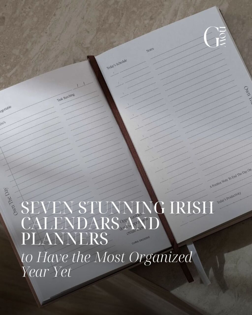Seven Stunning Irish Calendars and Planners to Have the Most Organized Year Yet
