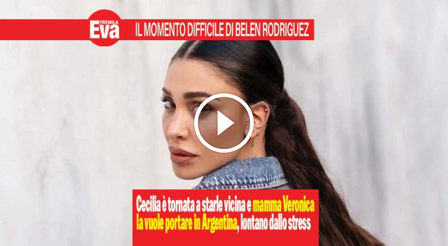 Belen Rodriguez, mamma Veronica &egrave; preoccupata per la figlia