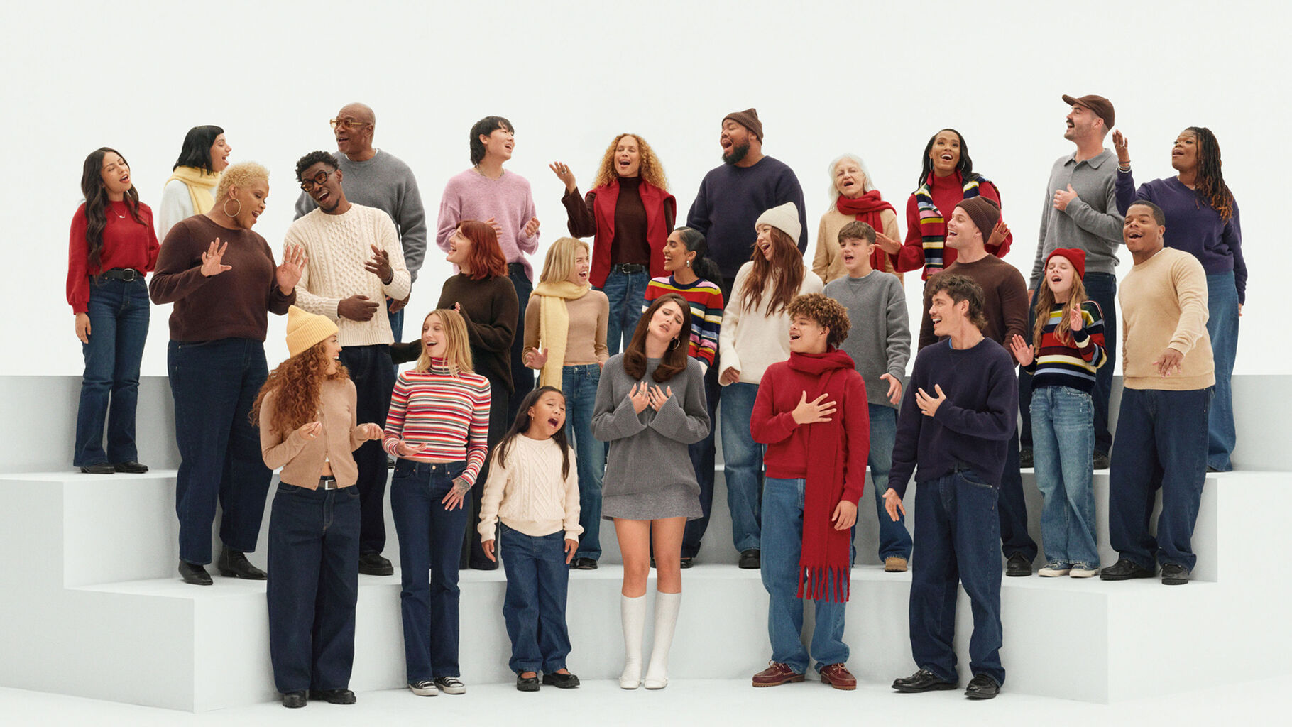Gap&rsquo;s holiday ad bridges the age divide with a multigenerational choir