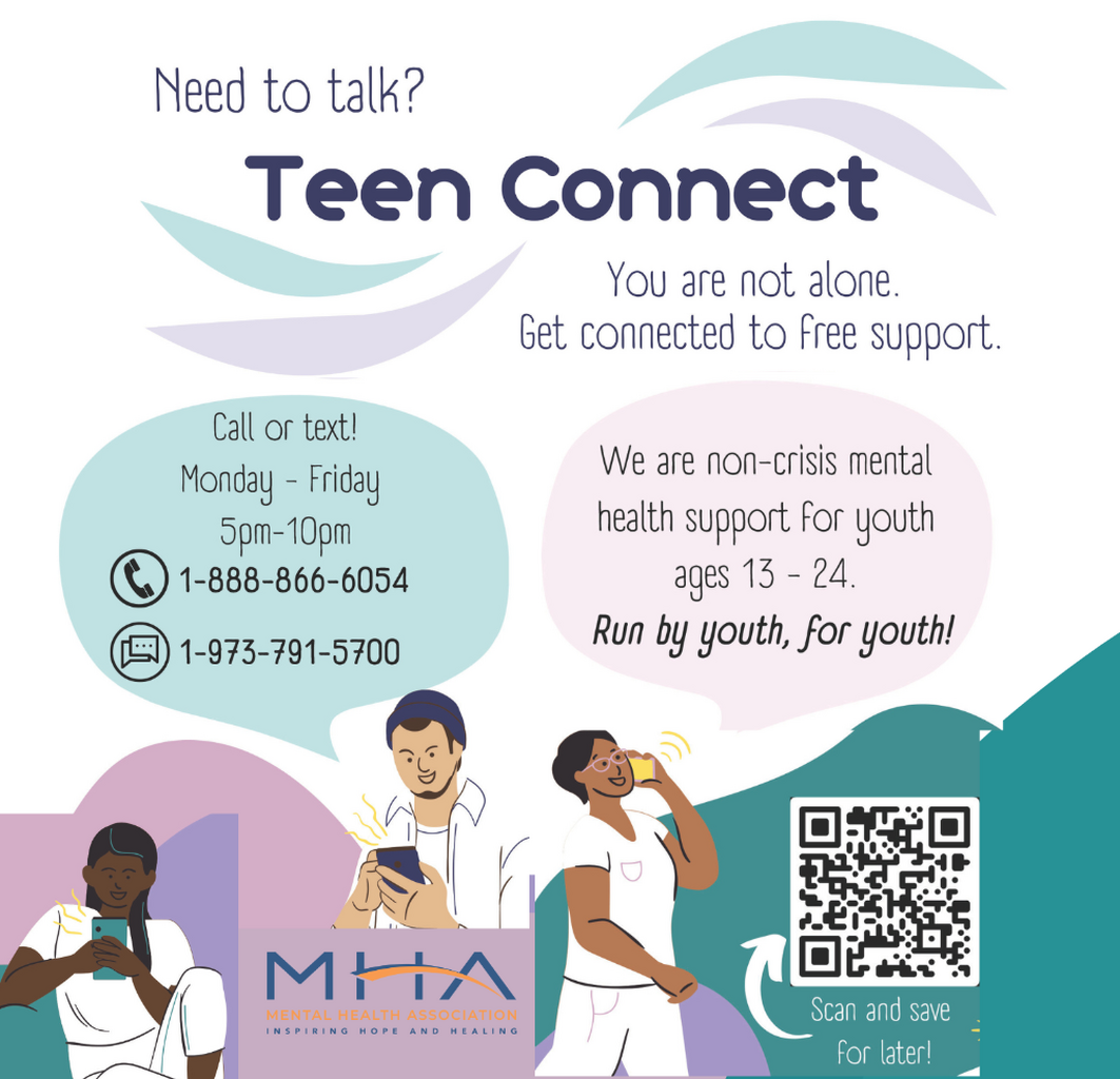 MHA Teen Connect - Support for youth ages 18-24