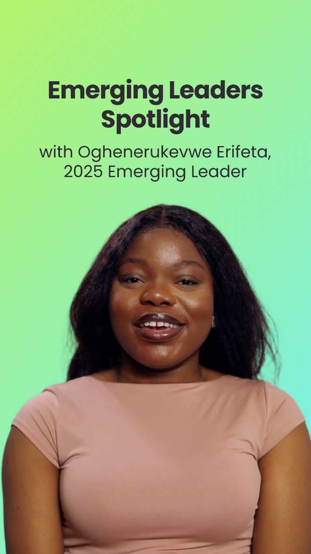 Oghenerukevwe Erifeta | Emerging Leaders Program - Broadbent Institute