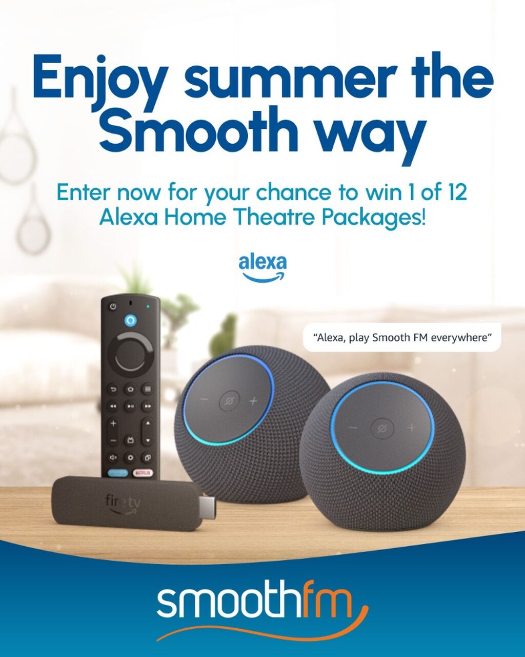 Win An Amazon Alexa Home Theatre Bundle!