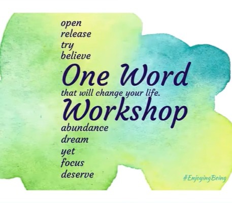 A Guide to Choosing Your One Word (yearly)