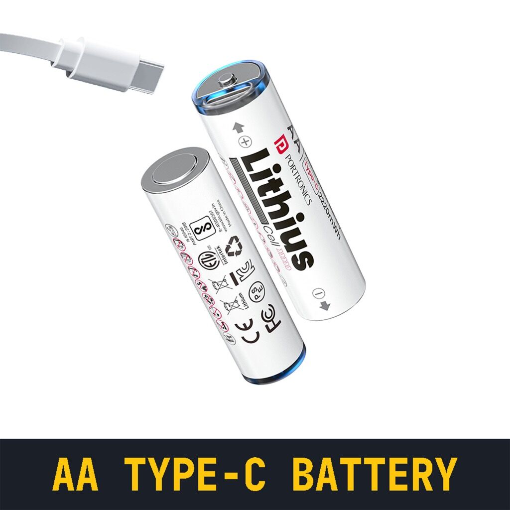 AA Rechargeble Type C Battery
