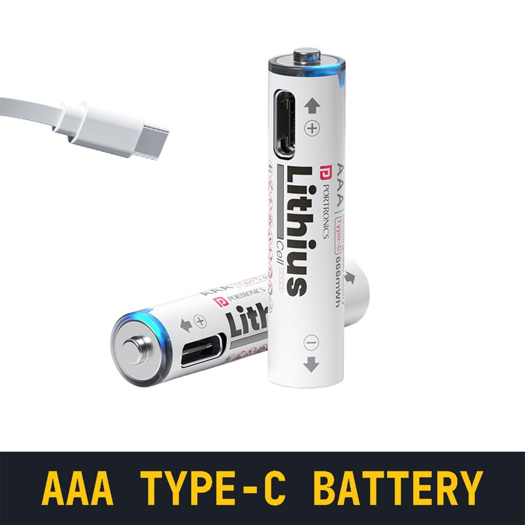 AAA Rechargeble Type C Battery