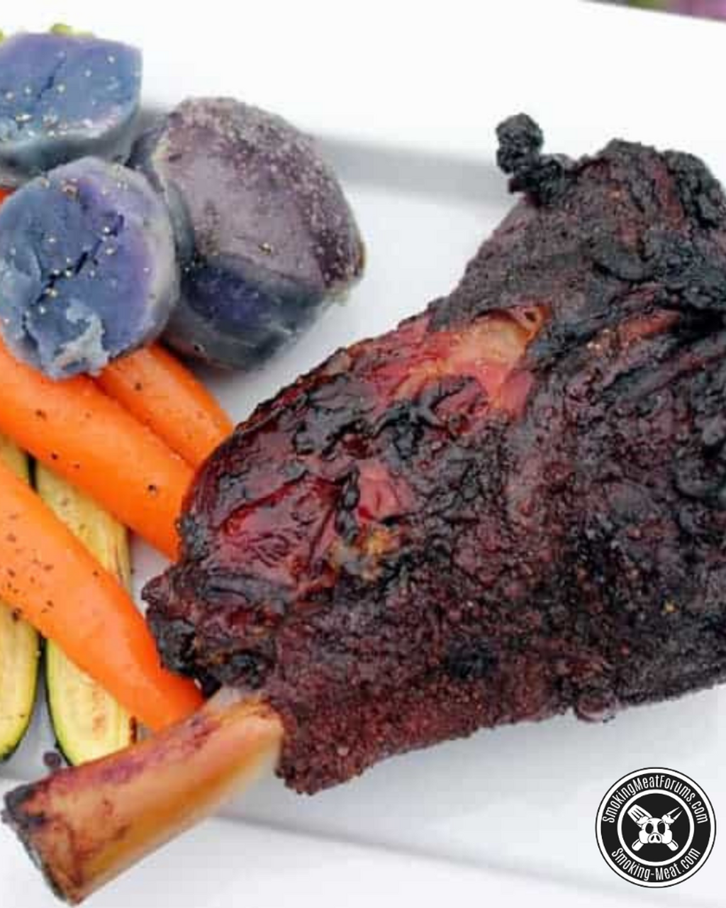 Recipe: Smoked Lamb Shanks for Easter
