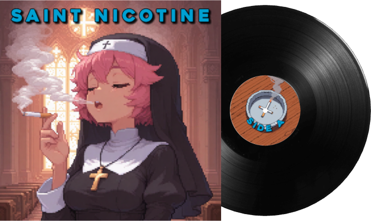 Saint Nicotine Vinyl Album!
