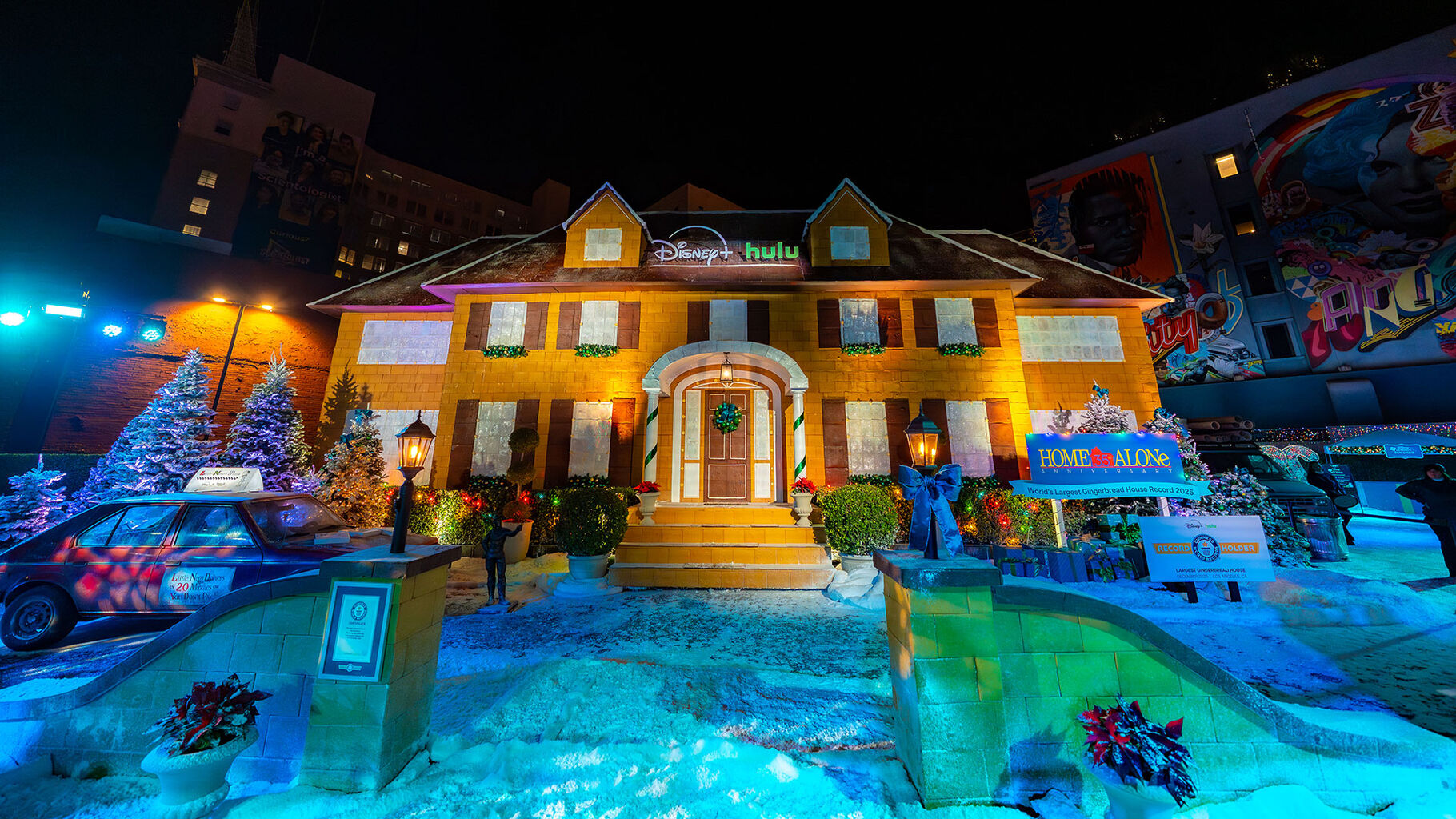 Disney+ built a record gingerbread house for 35th anniversary of &lsquo;Home Alone&rsquo;