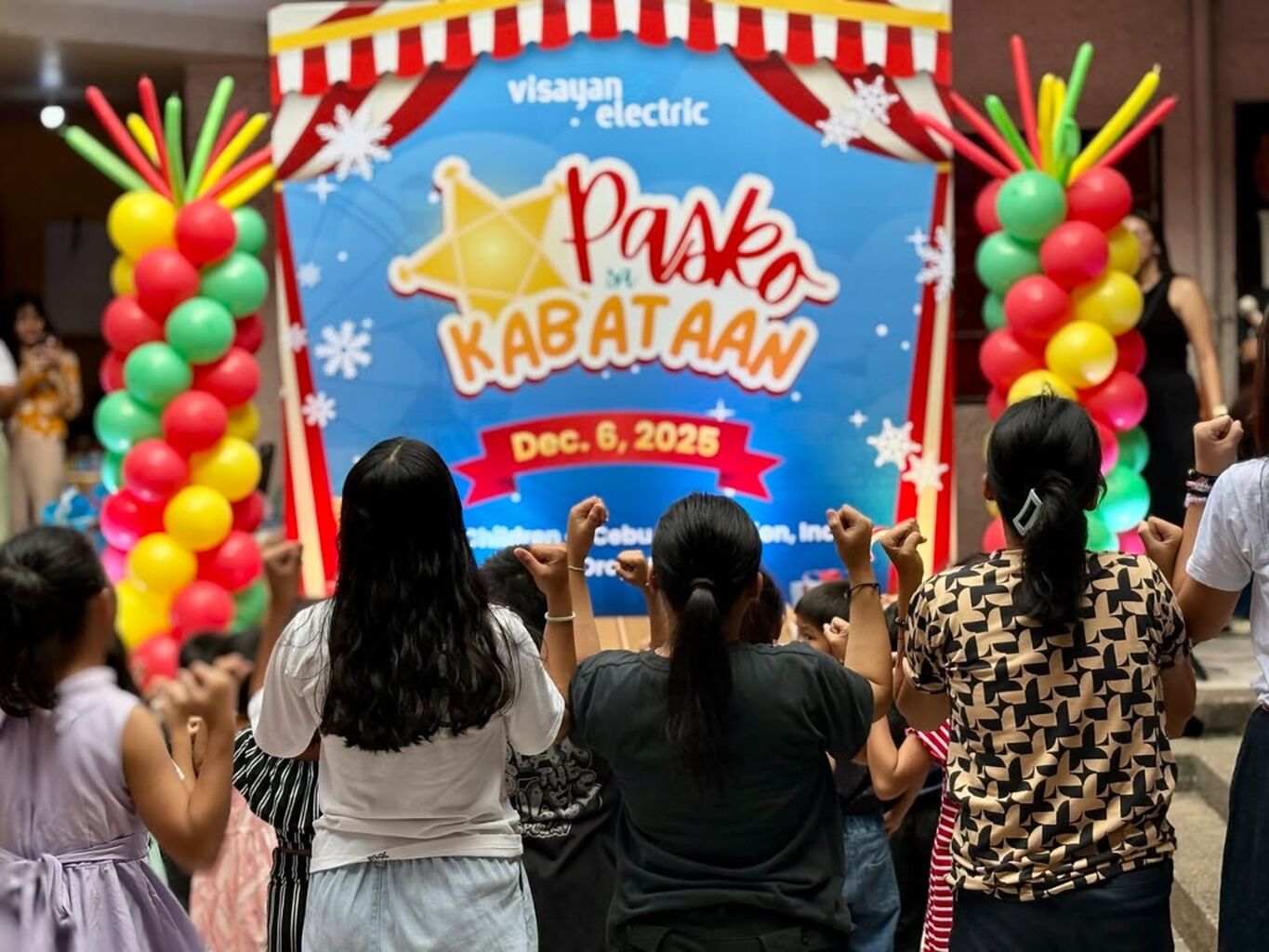 Visayan Electric caps year-round CSR with Pasko sa Kabataan: Upholding the Mission of Distributing Positive Energy