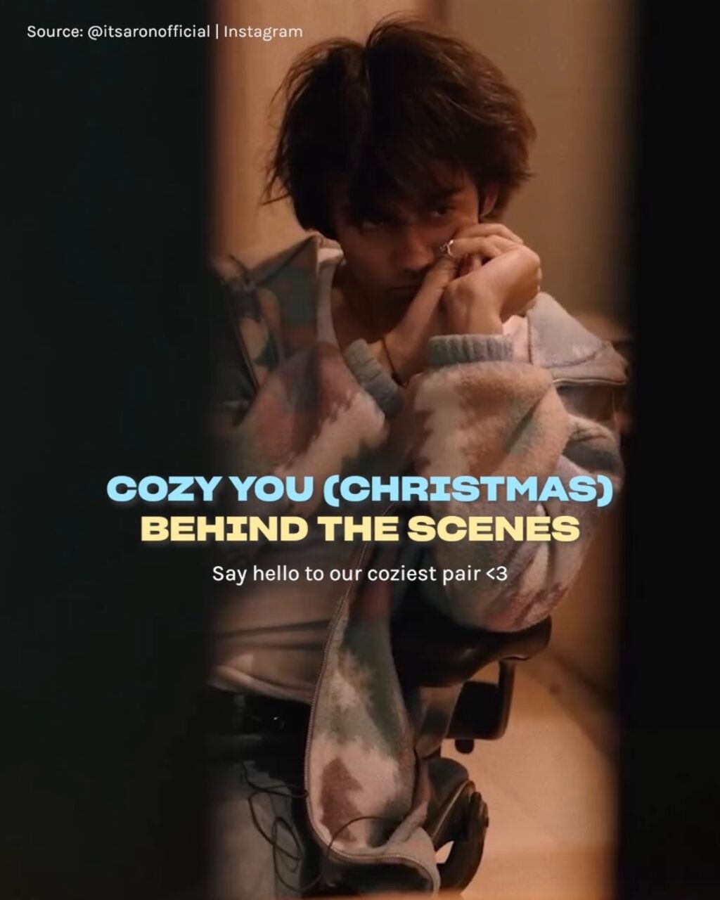 STREAM ARON!&rsquo;S &lsquo;COZY YOU&rsquo; HERE