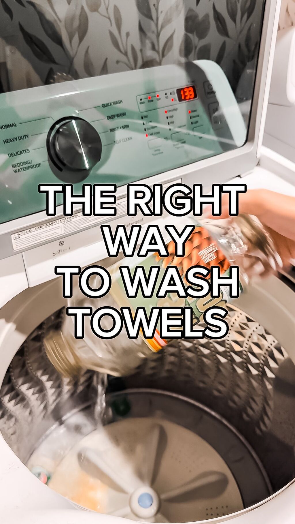 TOWEL WASHING