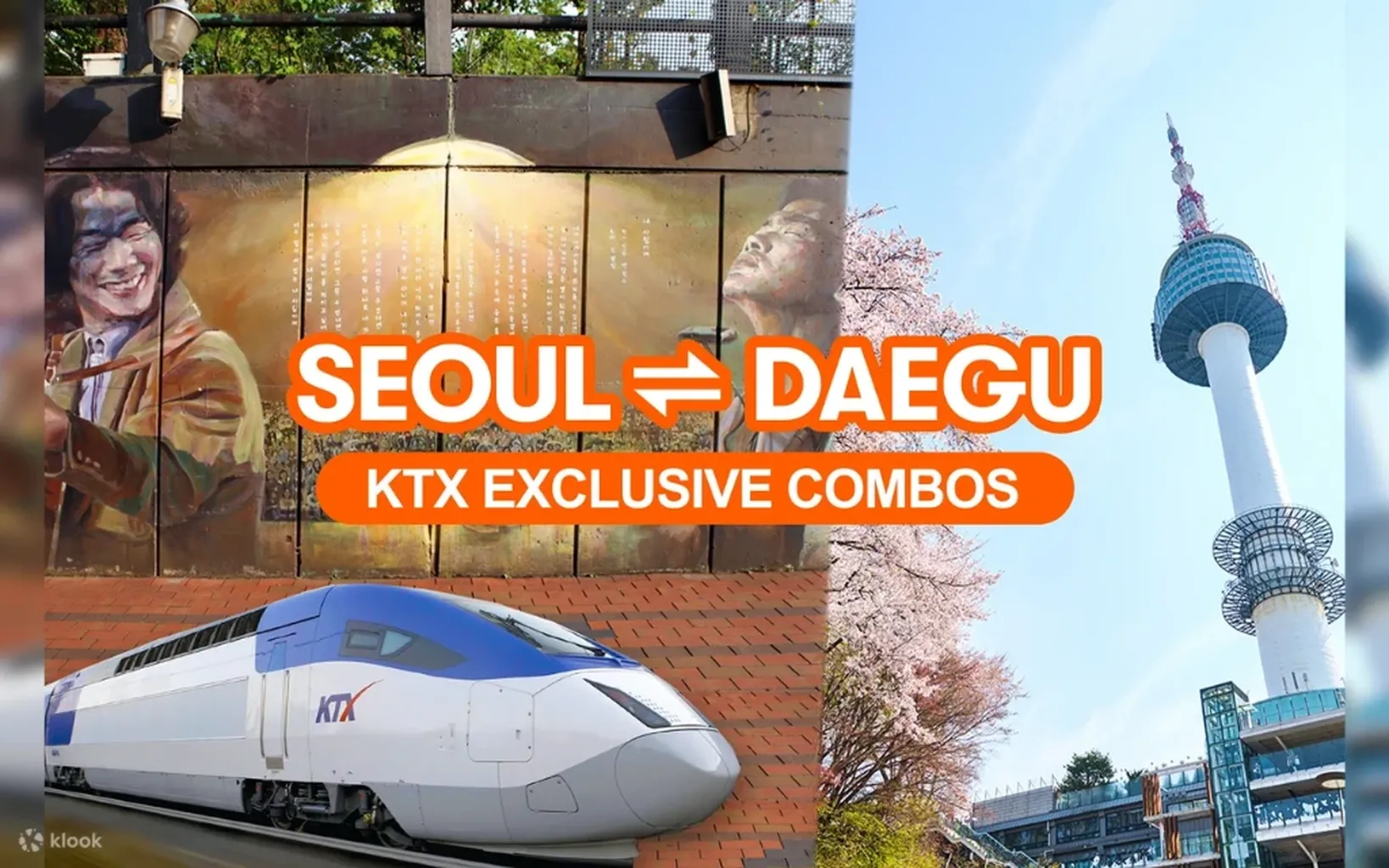 Seoul &rarr; Daegu: KTX + Elybaden Sauna & Jimjil Spa Ticket 💦
