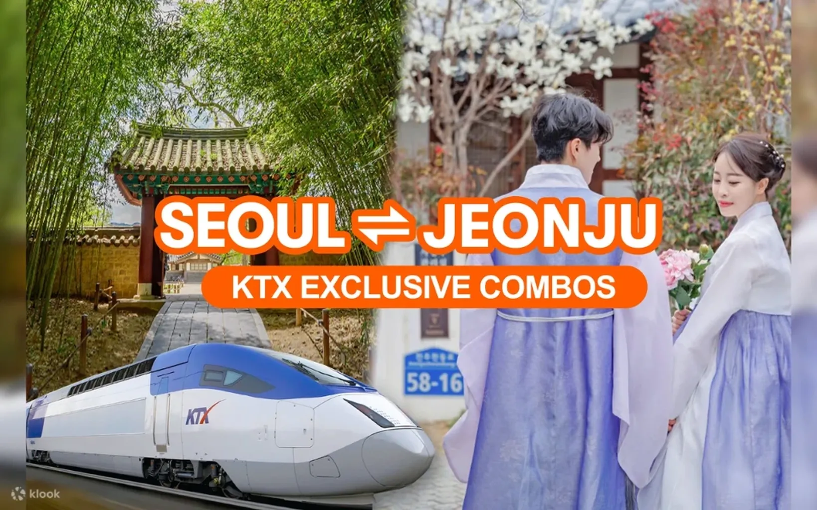 Seoul &rarr; Jeonju: KTX + Hanbok Rental for themed photos 👘