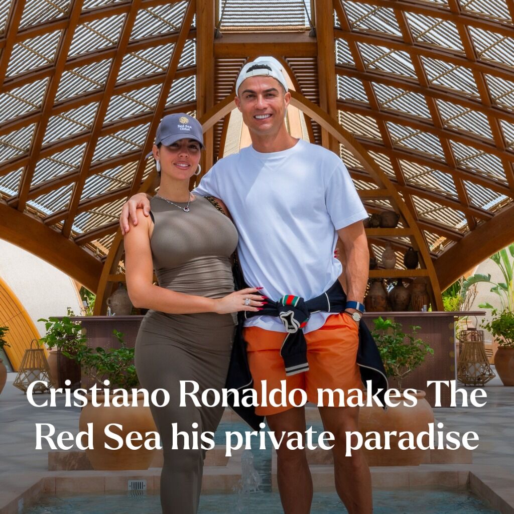 Cristiano Ronaldo makes The Red Sea destination his private paradise
