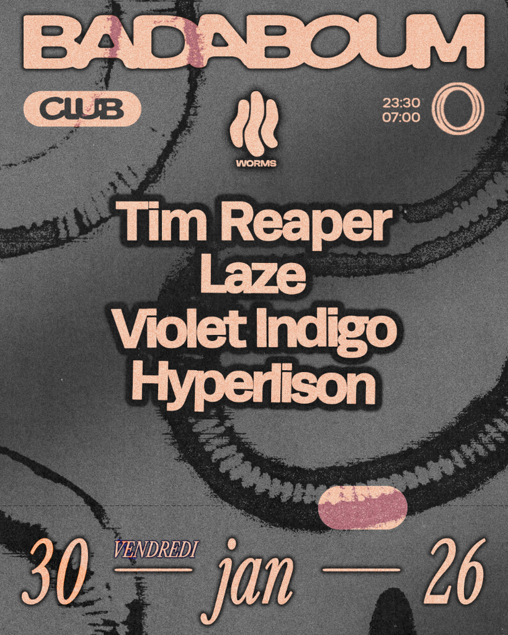 WORMS - Tim Reaper, Laze, Violet Indigo, Hyperlison