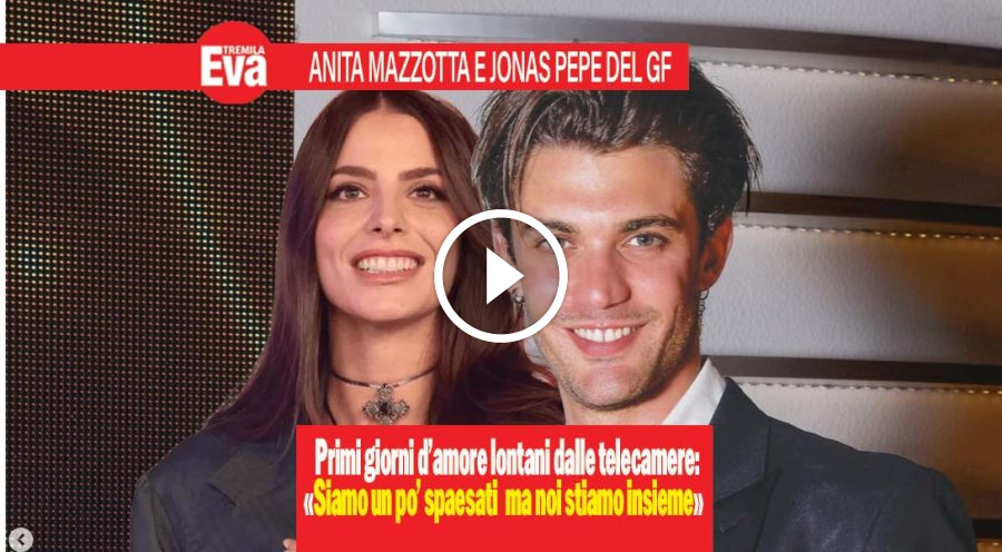 Anita Mazzotta e Jonas Pepe, fuori dal Gf ancora insieme