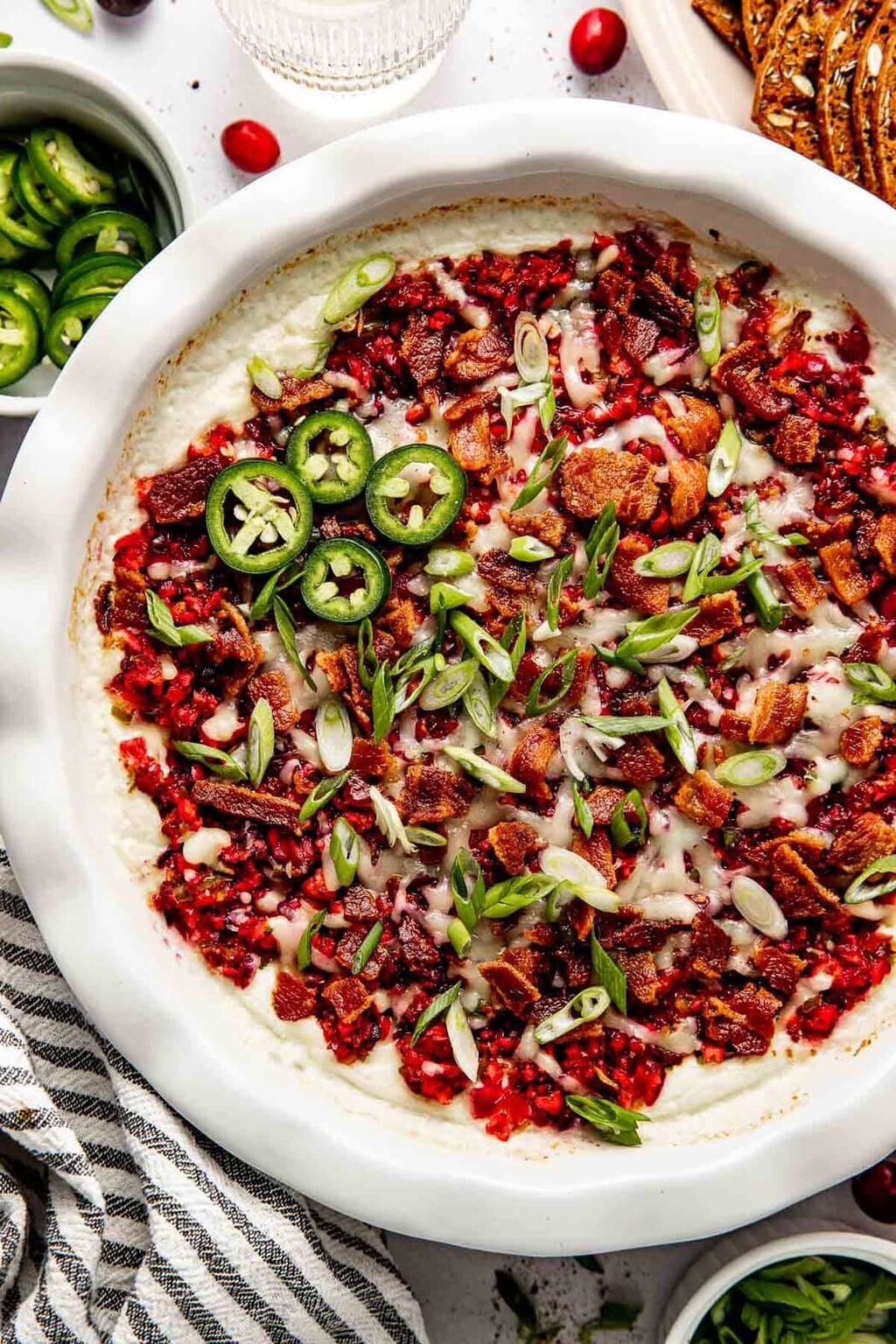 Creamy Cranberry Jalape&ntilde;o Dip Recipe