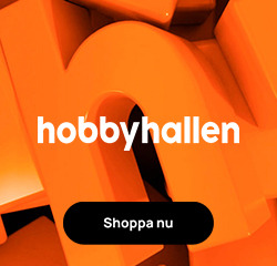 Annons / reklam f&ouml;r Hobbyhallen