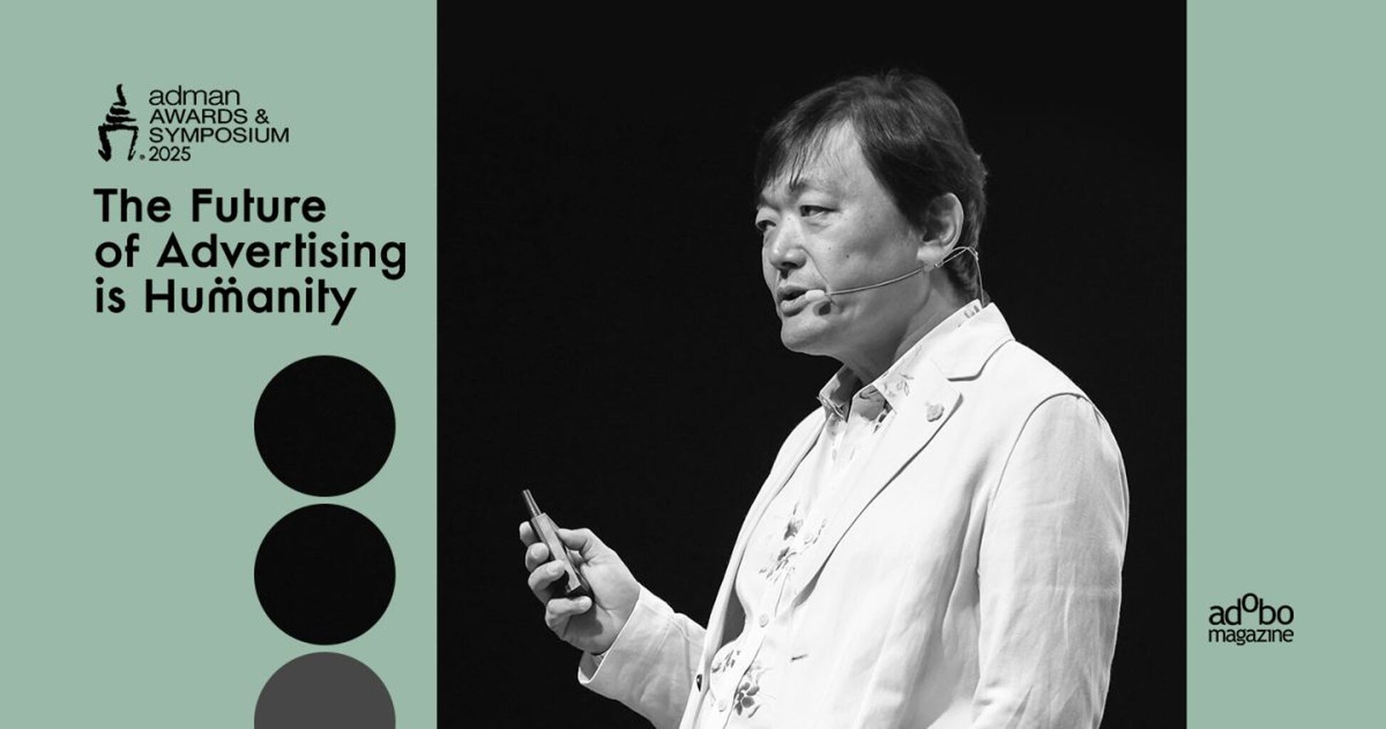 Kentaro Kimura shares five pillars of future creativity and what future-ready creativity actually demands at Adman Symposium 2025