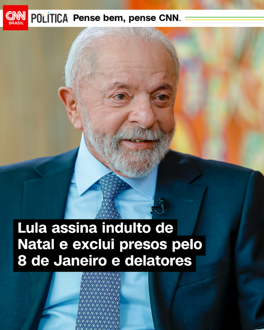 Lula assina indulto de Natal e deixa de fora presos pelo 8 de Janeiro e delatores