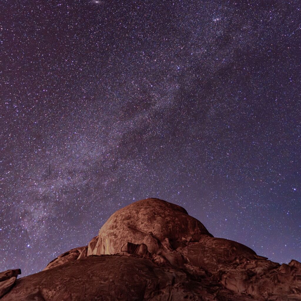 Dark skies over the Red Sea