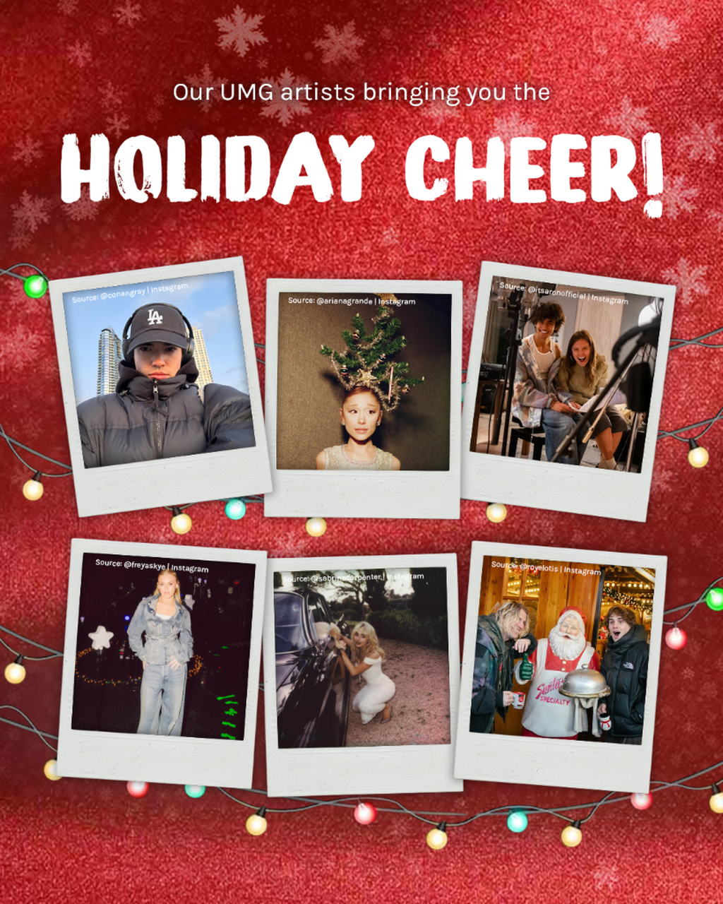 TUNE INTO OUR &lsquo;CHRISTMAS VIBES&rsquo; PLAYLIST HERE