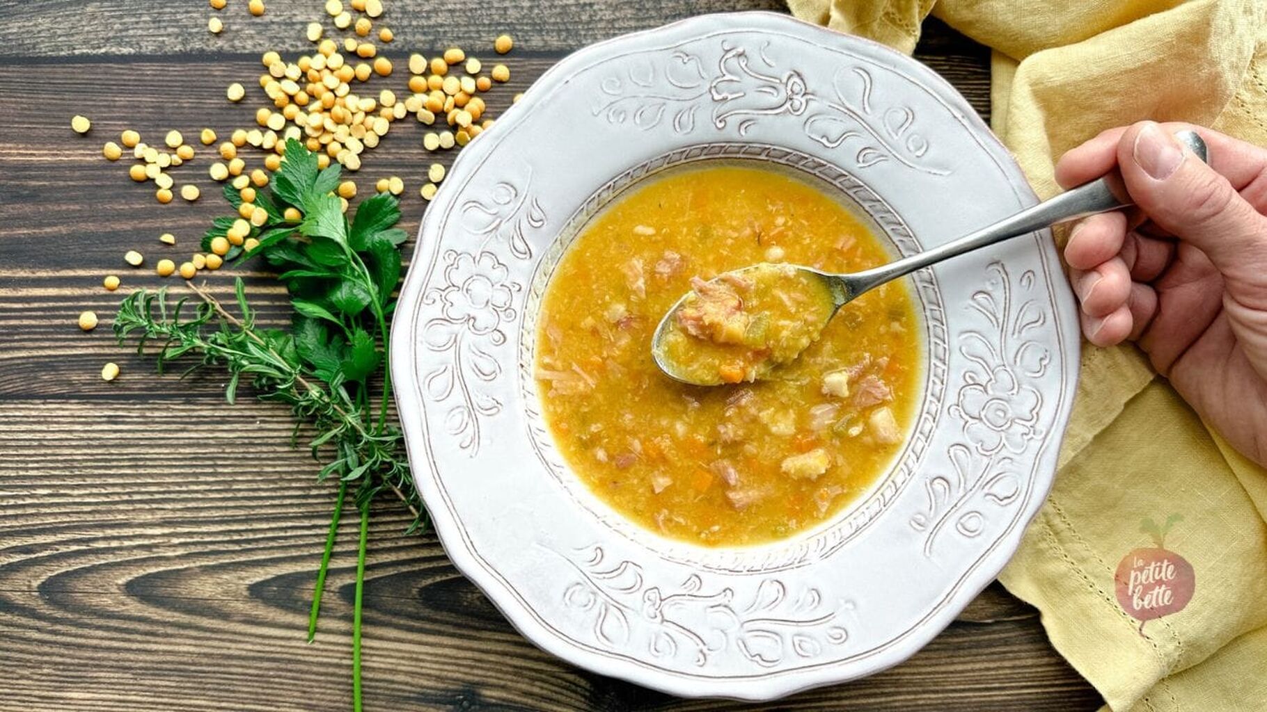 La meilleure soupe aux pois et jambon