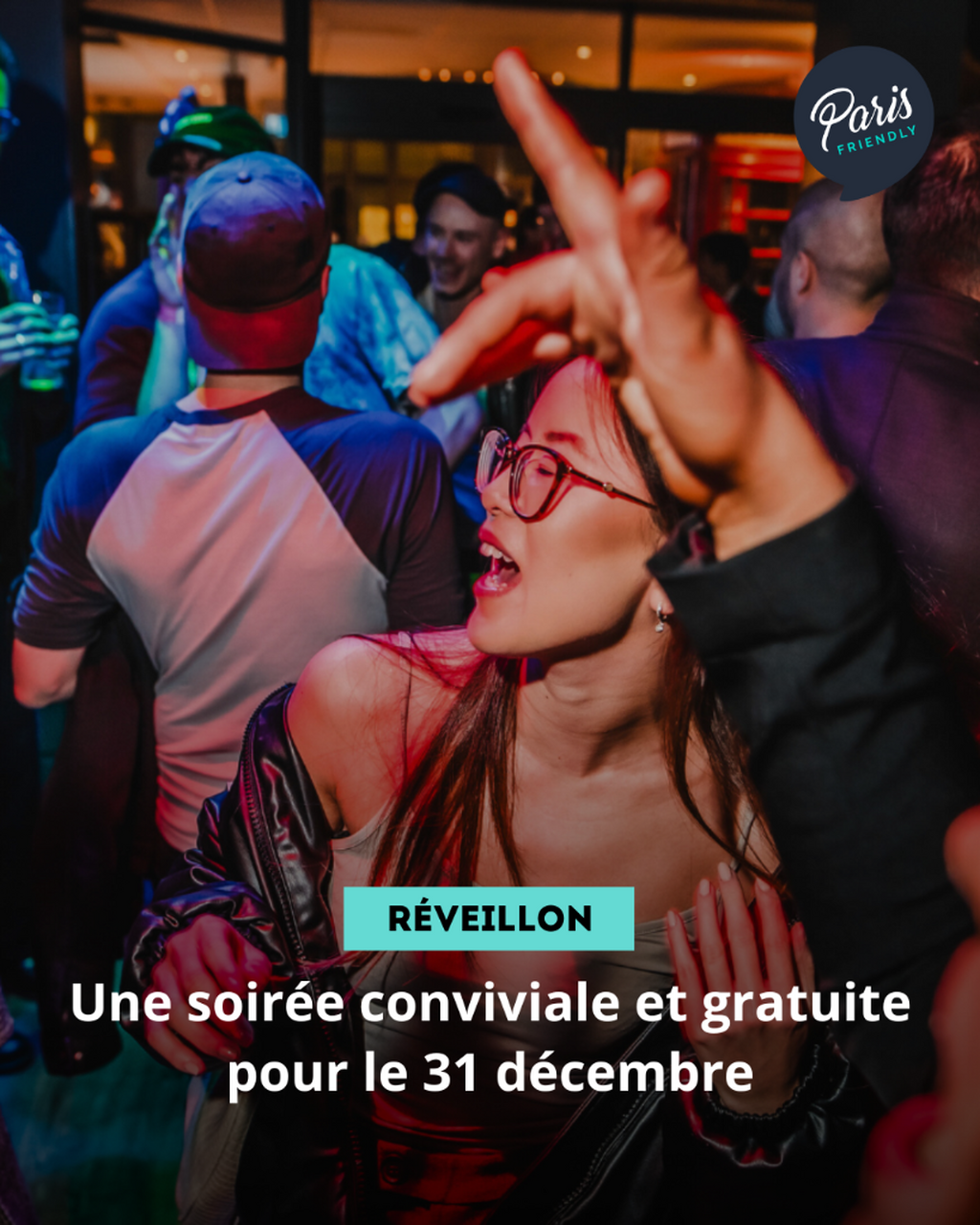 Soir&eacute;e r&eacute;veillon gratuite du nouvel an 2026