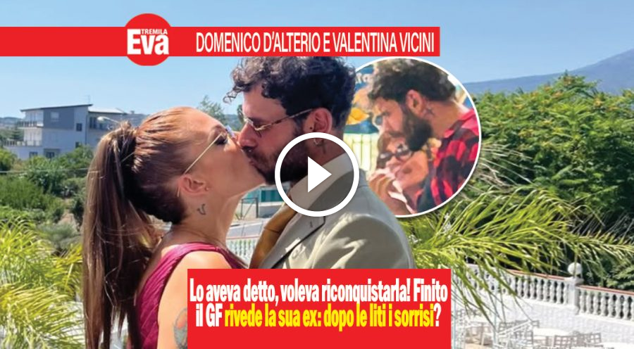 Domenico D'Alterio e Valentina Piscopo sono di nuovo vicini