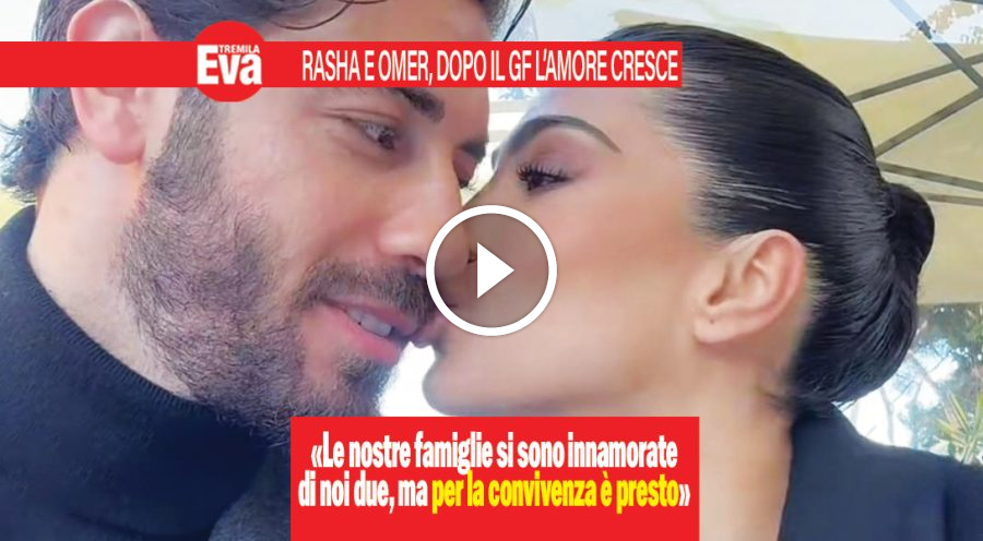 Rasha e Omer, presentazioni in famiglia ma niente convivenza