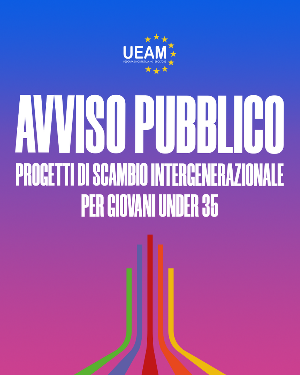 AVVISO PUBBLICO PER LA PRESENTAZIONE DI PROPOSTE PROGETTUALI RIVOLTE ALLO SCAMBIO INTERGENERAZIONALE PER LA CREAZIONE DI OPPORTUNIT&Agrave; DI REDDITO E OCCUPAZIONE PER I GIOVANI UNDER 35